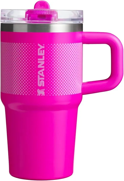 STANLEY Quencher ProTour Tumbler with Handle & Built-In Straw| Twist On Flip Straw Lid | Cupholder Compatible for Travel | Insulated Stainless Steel Cup | BPA-Free