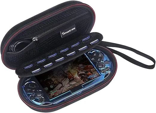 Smatree P100L Carrying Case Compatible for PS Vita 1000, PSV 2000, PS Vita PCH-2000,PSP 3000 with Cover (Console,Accessories and Cover NOT Included)