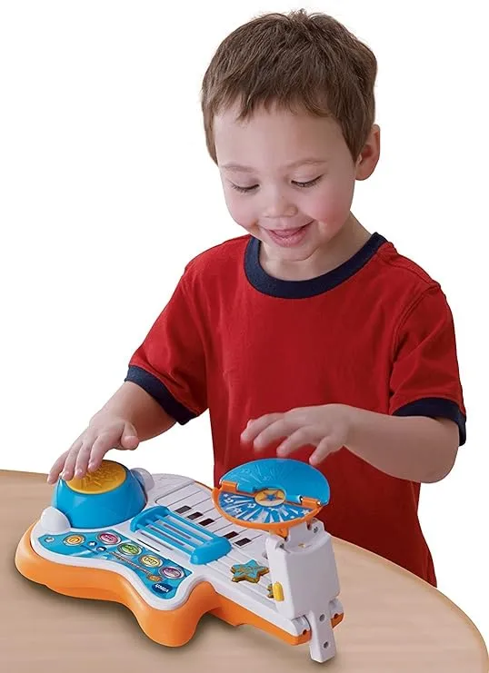 VTech Strum and Jam Kidi Musical Guitar Band (Frustration Free Packaging) , White