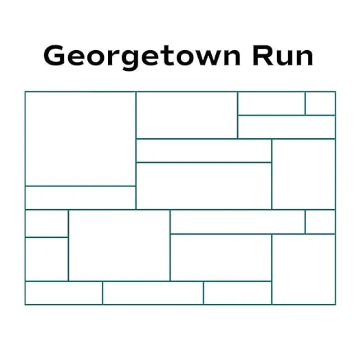 Georgetown Run Non Rated Flat Stone Veneer (14.25 sq. ft. per Box) (Morning Aspen)