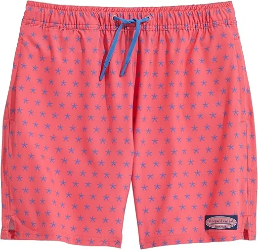 vineyard vines Boys Printed Chappy Swim Trunks