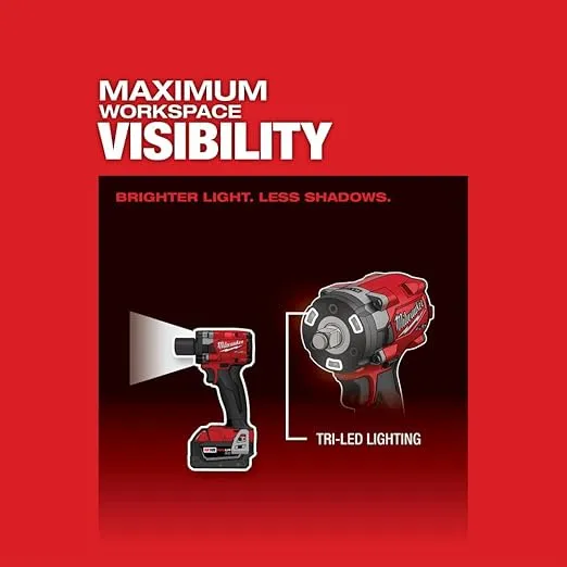 Milwaukee 2855-20 18V Brushless Cordless 1/2" Impact Wrench with Friction Ring