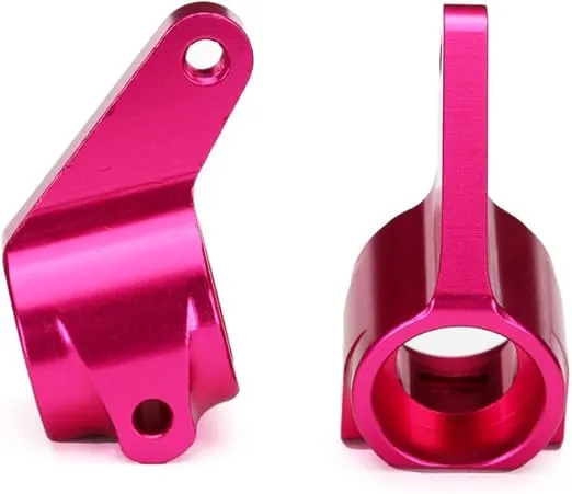 Traxxas 3636P-Anodized 6061-T6 Aluminum Steering Blocks (Pair), Pink
