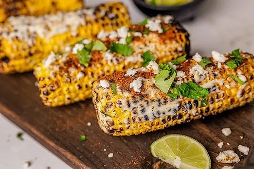 Savory Spice Mexican Street Corn Seasoning - Zesty, Chile & Lime-Forward Elote Seasoning Blend for Grilled Mexican Street Corn on the Cob & Esquites (Net 3.75 oz)