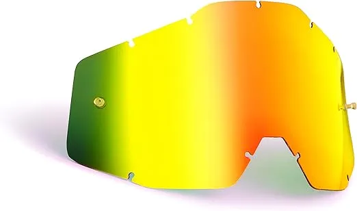 FMF POWERBOMB/POWERCORE Replacement Lens Anti-Fog Gold Mirror/Smoke