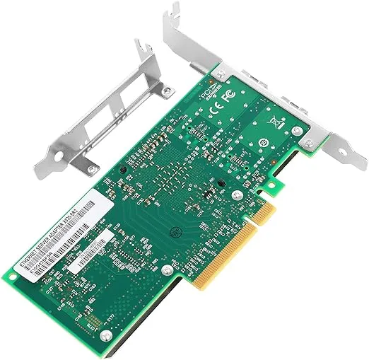 10Gb PCI-E NIC Network Card for Intel X520-DA2/ E10G42BTDA,100MbE/1GbE/10GbE Dual SFP+ Ports, with Intel 82599ES Chip,10GbE PCI Express 2.0 X8 Ethernet Adapter Support Windows/Linux/VMware