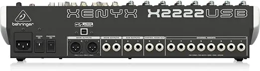 Behringer Xenyx X2222USB Mixer with USB and Effects