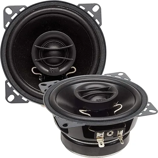 Powerbass S-4002 4" Coaxial OEM Speakers, Set of 2 (S4002)