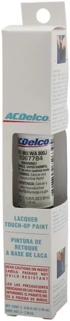ACDelco GM Original Equipment 19367784 White Diamond Pearl (WA800J) Four-In-One Touch-Up Paint - .5 oz Pen, 0.5 Fl Oz (Pack of 1)