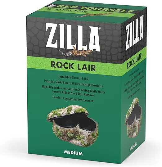 Zilla Pet Terrarium Rock Lair, Medium