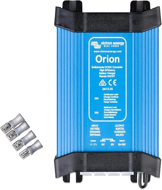 Victron Energy Orion 24/12-Volt 25 amp DC-DC Converter Non-Isolated, High Power