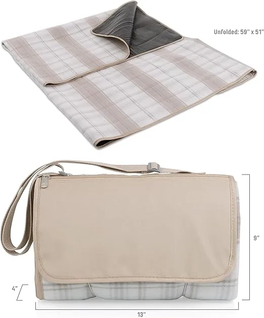 ONIVA - a Picnic Time brand Blanket Tote Outdoor Picnic Blanket, Beach Blanket, Camping Blanket