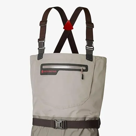 Redington Men's Escape Waders - Chest High Fly Fishing Waders - Waterproof Wader for Men - Boulder/Slate