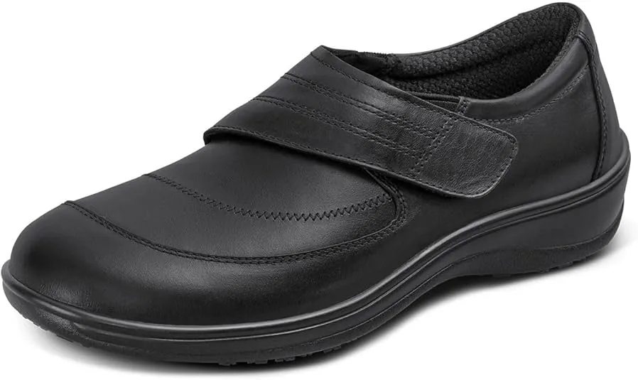 Orthofeet Women's Orthopedic Leather Emily Casual Shoes