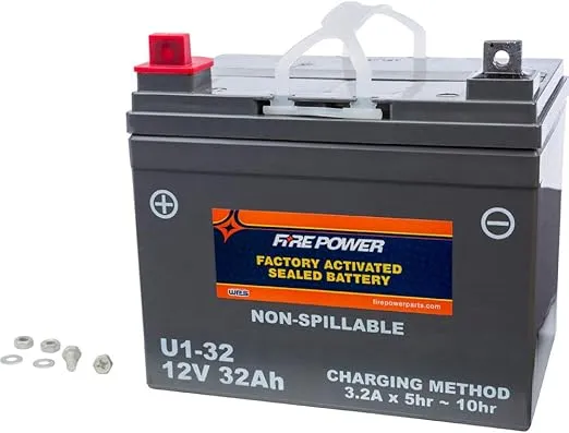 Fire Power Factory Activated Sealed Battery U1-32