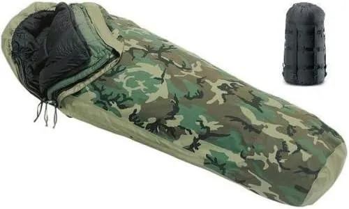 Inc. US Military 4-PC Weather Resistant Modular Sleep System with Waterproof Gore-Tex Cover