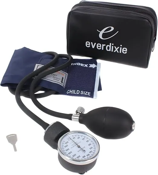 Dixie EMS Aneroid Sphygmomanometer Blood Pressure Cuff – Pediatric Size