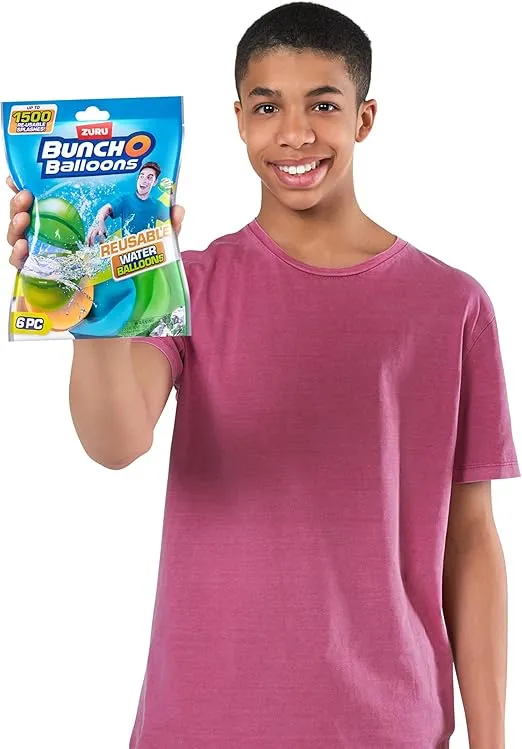 Bunch O Balloons Reusable Water Balloons 6 Pack by ZURU