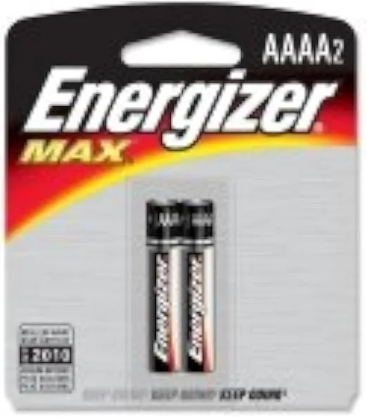 MAX Alkaline Batteries, AAAA, 2 Batteries/Pack