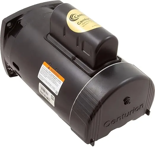 Pool Pump Motor, Century, 1.0hp, 115/230v, 1-Spd, 56YFr, SQFL, Uprate B2853V1