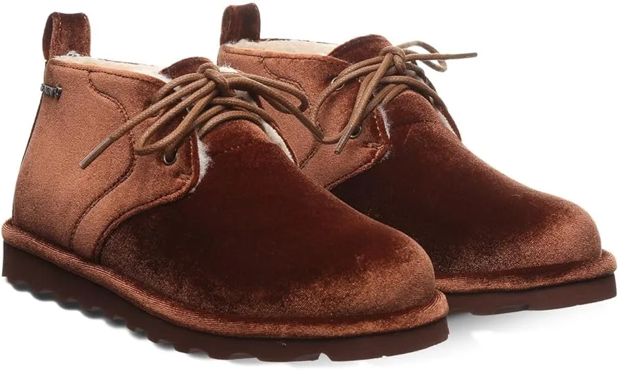 BEARPAW Women's Skye Multiple Colors | Women's Chukka Bootie | Women's Slip On Boot | Comfortable Winter Boot