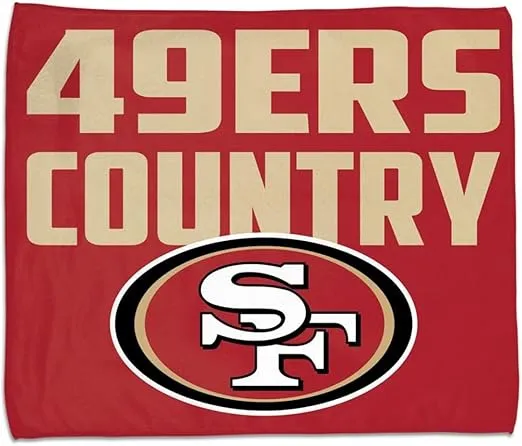 WinCraft San Francisco 49ers 15x18 Rally Towel-Full Color 49ers Country
