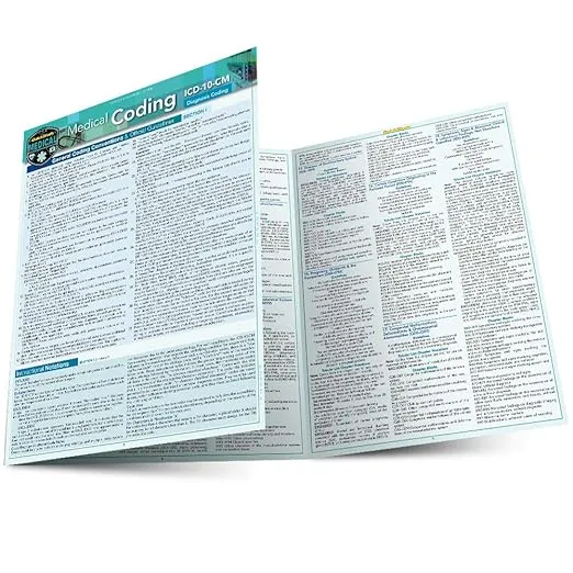 Medical Coding ICD-10-CM: a QuickStudy Laminated Reference Guide