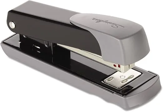 Swingline 71101 Compact Commercial Stapler, Half Strip, 20-Sheet Capacity, Black (S7071101R)