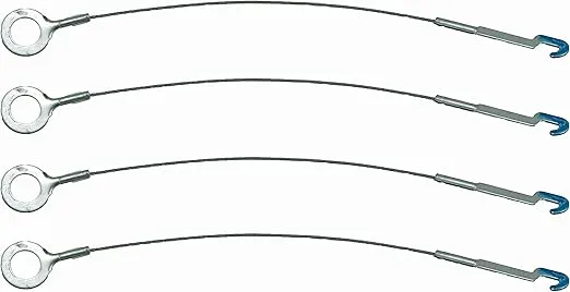 Dorman HW2101 Drum Brake Self-Adjuster Cable Compatible with Select Models, 4 Pack