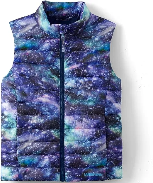 Lands' End Kids Insulated Down Alternative ThermoPlume Vest