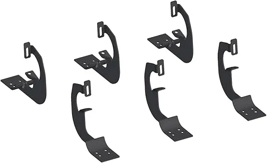 ARIES (4490 Nerf Bar Mount Kit, 6 inch , Black