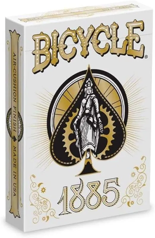 Bicycle 1885 Anniversary Playing Cards (packaging may vary) , White