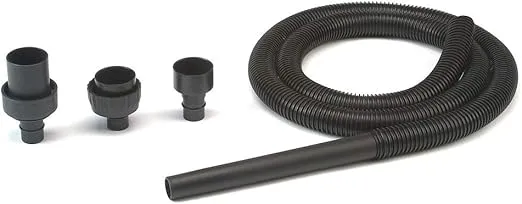Shop-Vac 9051233 Hose With Long Extension, 1.25 Inch Diameter x 8 Ft, Durable And Flexible for Enhanced Maneuverability