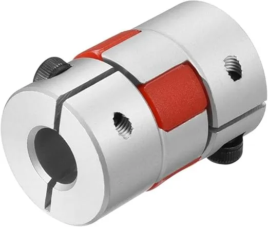 uxcell Shaft Coupling 6mm to 8mm Bore L30xD20 Flexible Coupler Joint for Servo Stepped Motor