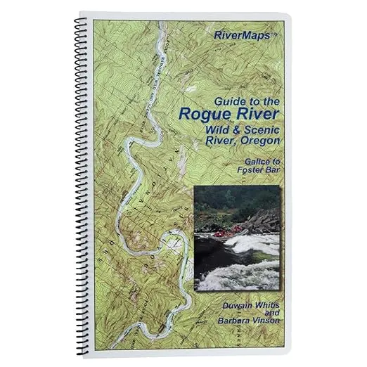River Maps Guide to The Rogue River Wild & Scenic River, Oregon