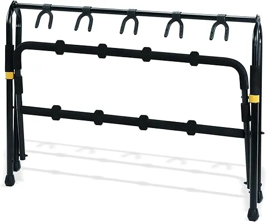 Hercules Stands GS525B 5 Space Guitar Rack Black