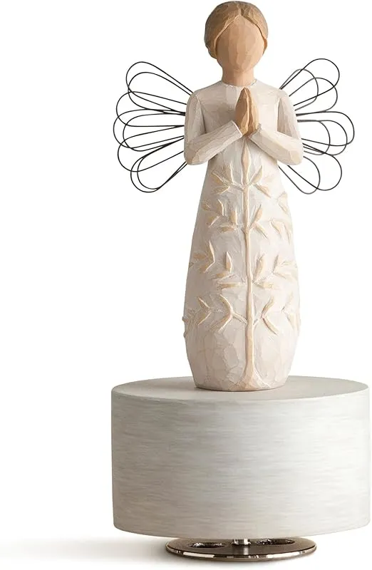 Willow Tree a Tree, a Prayer, Musical Plays Amazing Grace, Gift for Baptism, First Communion or Confirmation, an Expression of Comfort, Hope and Healing, Sculpted Hand-Painted Rotating Musical Figure