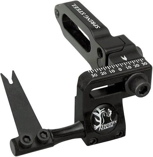 Trophy Taker RH Spring Steel Rest, Black