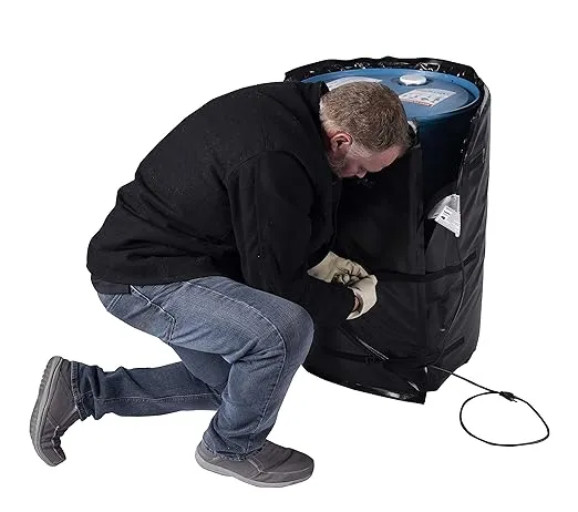 Powerblanket PBL55F Full Coverage Drum Heating Blanket, 55 gal/208 L