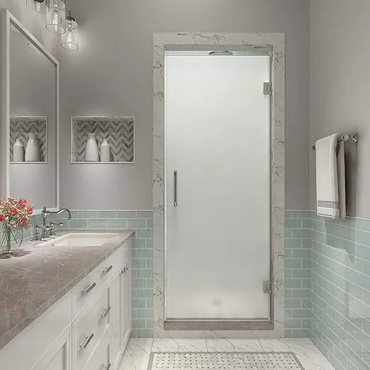 Aston SDR997FRUW-CH-33580 Kinkade XL Shower Door, Polished Chrome