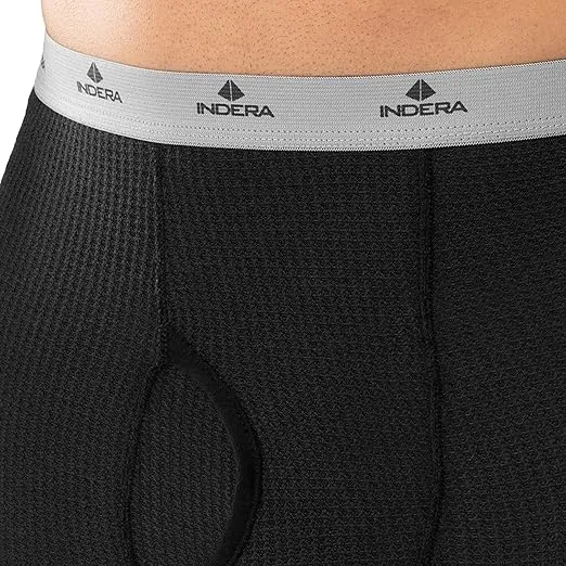 Indera Men's Traditional Waffle Thermal Long Johns Underwear