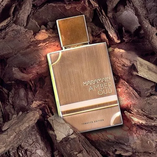 Al Haramain Amber Oud Tobacco Edition - Arabian Perfume for Women and Men - Unisex Amber Perfume - Long Lasting Perfume for Men and Women - 2 oz