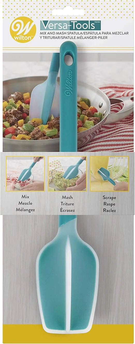 Wilton Versa-Tools Mix And Mash Spatula, Multi