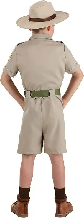Fun Costumes Paleontologist Costume for Kids - Shirt, Shorts, Hat, and Belt