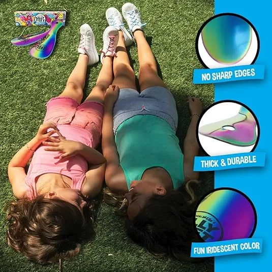 Shoe Horn for Kids or Adults Rainbow Stainless Steel Metal Shoe Horns Metal Set Helper | Two 7.5" Travel Shoe Horn Size Short Shoehorns for Sneakers, Boots, Seniors Men and Women