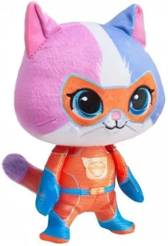 Just Play Disney Junior SuperKitties Small Plush Stuffed Animal, Buddy, Kitten, Kids Toys for Ages 2 Up