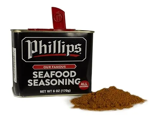 Phillips Seafood Seasoning - Maryland's World Famous Shrimp, Fish and Crab Cake Seasoning used in Phillip's Seafood Restaurants (1)