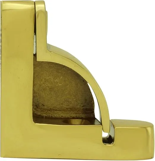 Renovators Supply Manufacturing Stair Carpet Rods 39.5 in. Bright Brass Carpet Runner Rods with Holder Bracket Hardware