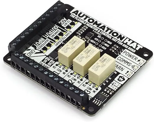 Automation Hat for 40-Pin Raspberry Pi - PIM213