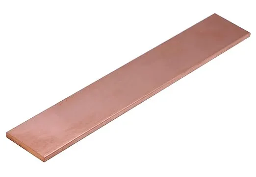 VERNUOS 1/4" x 2" C110 Copper Flat BAR 12" Long Solid .23" Plate Mill